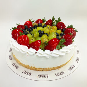 Cheesecake de frutas mixta